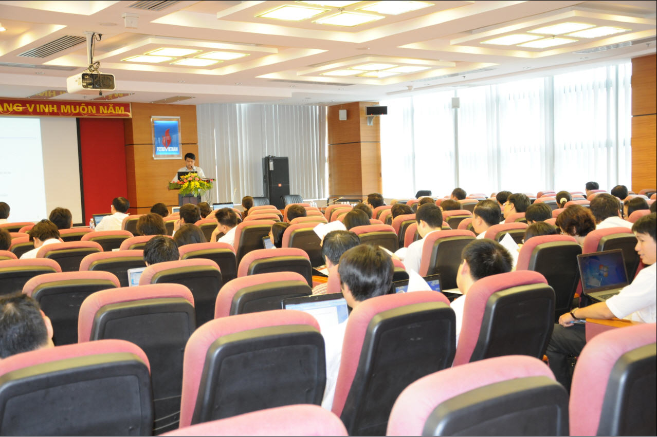 PV Tech tổ chức lớp học sử dụng phần mềm “Cơ sở hệ thống dữ liệu quản lý đầu tư của Tập đoàn Dầu khí Quốc gia Việt Nam – giai đoạn 1”
